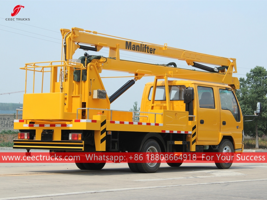 Lori Angkat Manusia Platform Udara 16m ISUZU