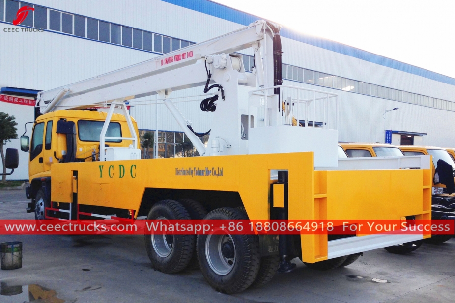 Lori Platform Kerja Atas ISUZU 6x4