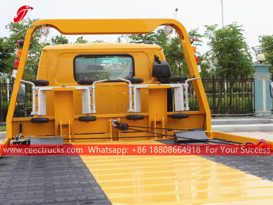 Lori tunda tempat tidur rata 3 tan ISUZU