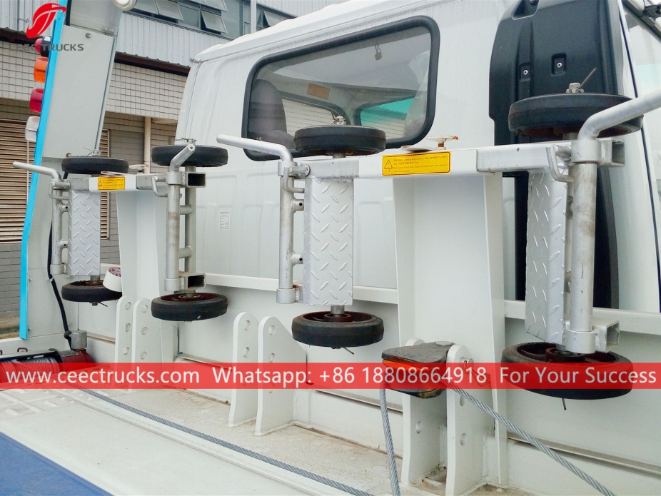 Lori penghancur jalan ISUZU 3 tan