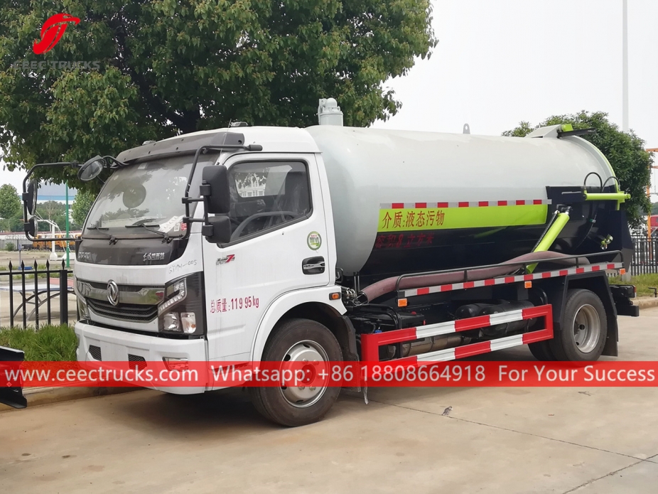 Lori Sedut Kumbahan Vakum 8,000 Liter DONGFENG
