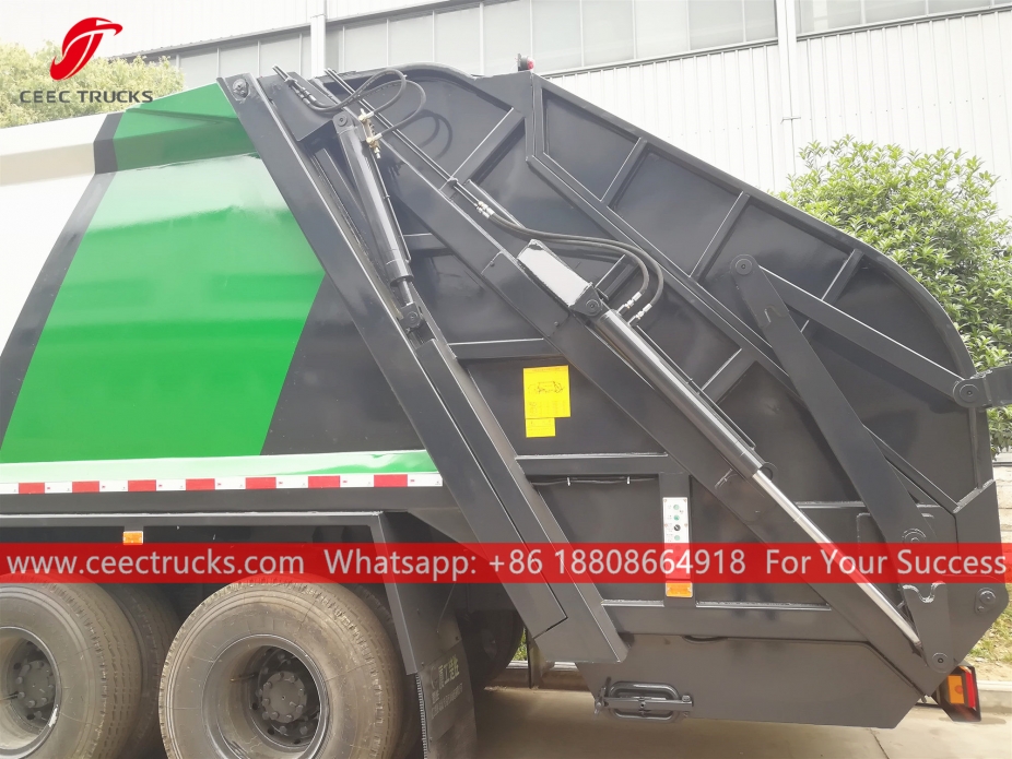 Lori Mampatan Sisa Dongfeng 18CBM