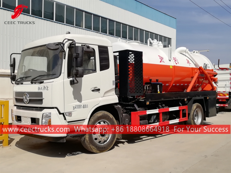Lori Sedut Kumbahan 11,000 Liter DONGFENG