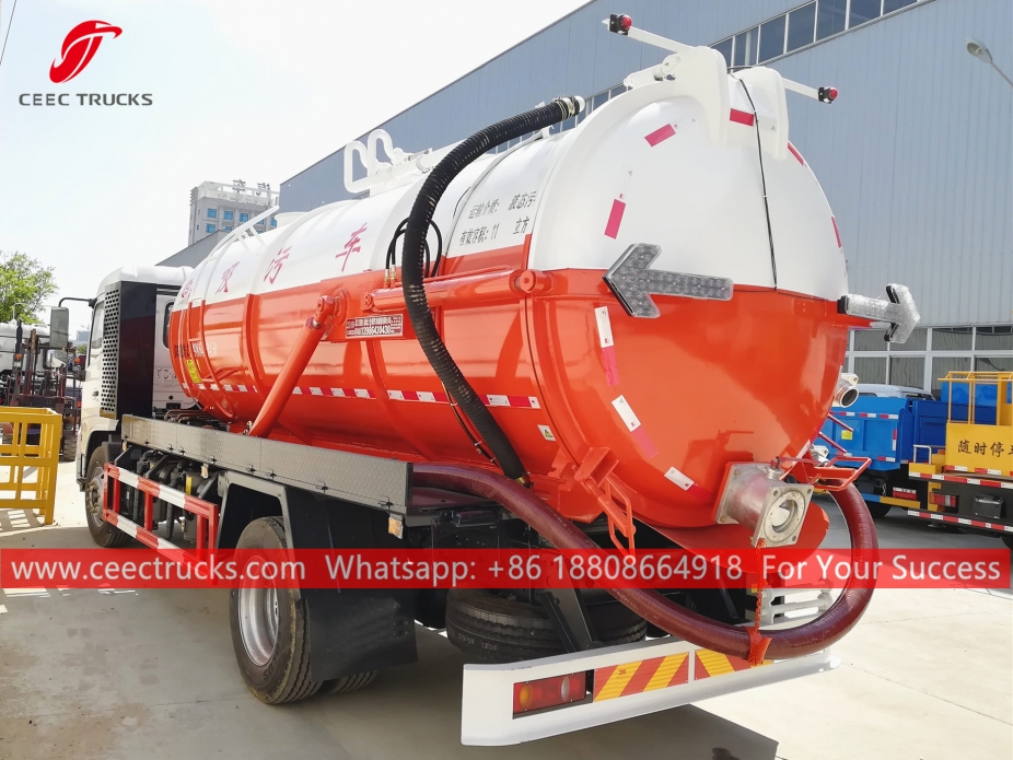 Lori Sedut Kumbahan 11,000 Liter DONGFENG