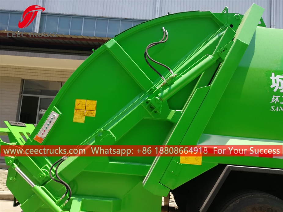 Lori Mampatan Sisa Dongfeng 12CBM