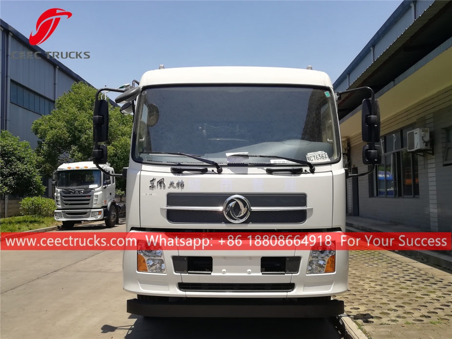 Lori Mampatan Sisa Dongfeng 12CBM