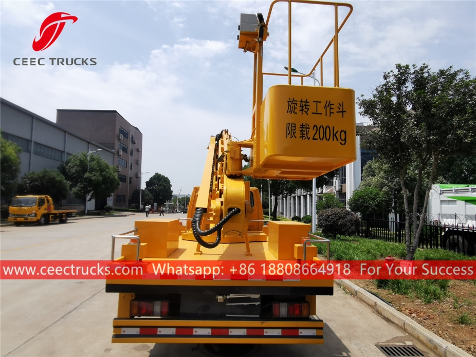 Lori Platform Udara Lengan Teleskopik 16m JMC