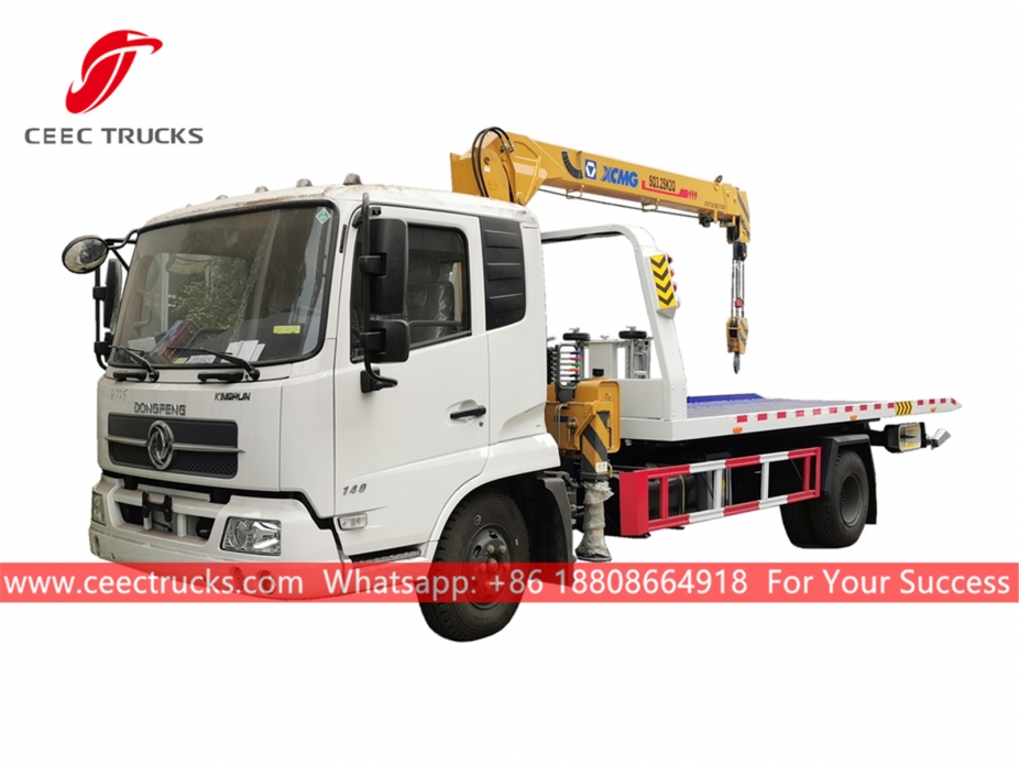 Lori Tunda Jalan 5 Tan dengan Kren