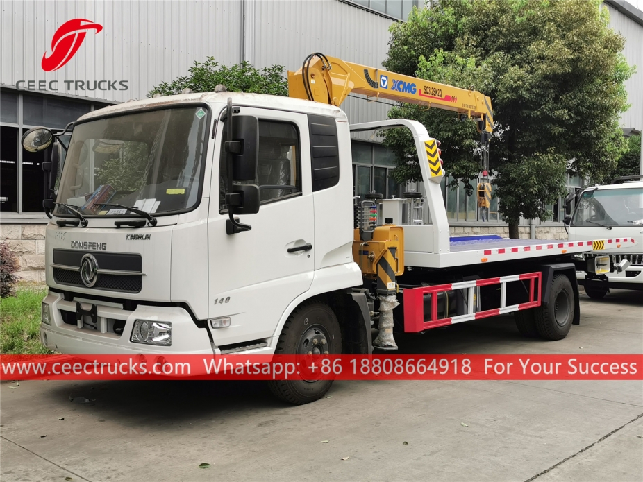 Lori Tunda Jalan 5 Tan dengan Kren