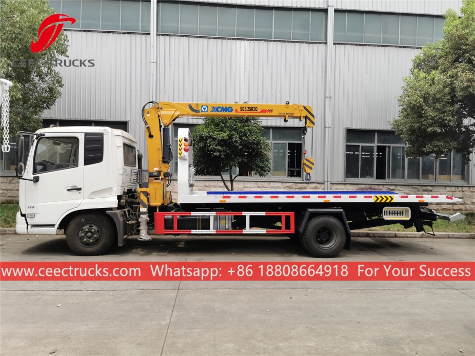 Lori Tunda Jalan 5 Tan dengan Kren