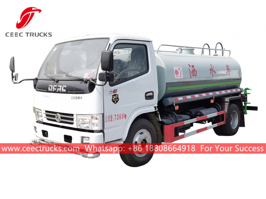 Lori Tangki Air 4CBM DONGFENG