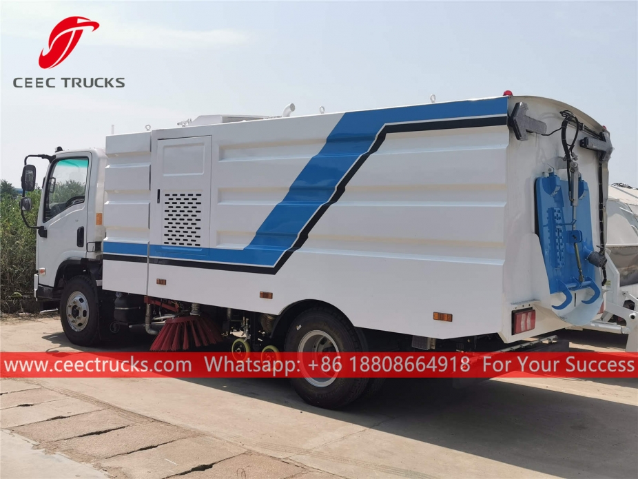 Lori Penyapu dan Pencuci Jalan Shacman