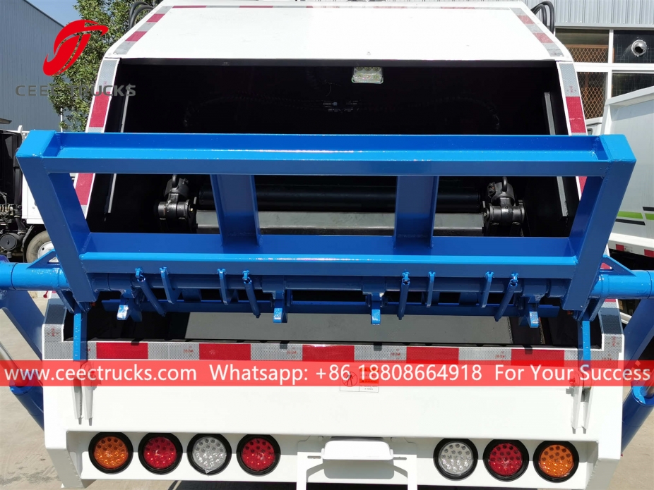 Lori Sampah Pemuatan Belakang Dongfeng 6CBM