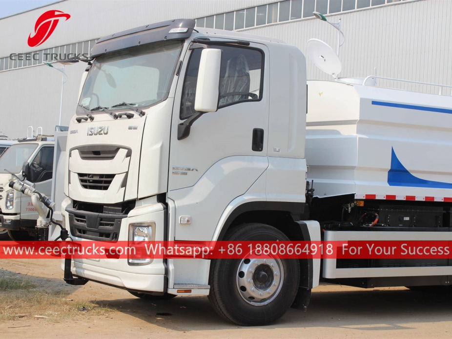 Lori Sembur Air Anti-debu ISUZU GIGA 16CBM