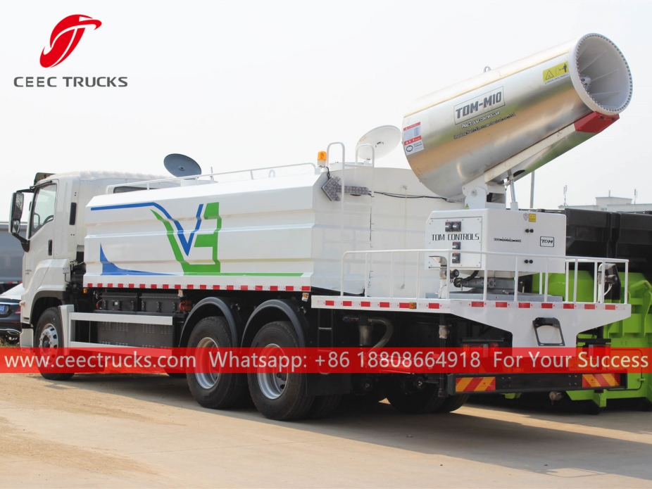 Lori Sembur Air Anti-debu ISUZU GIGA 16CBM