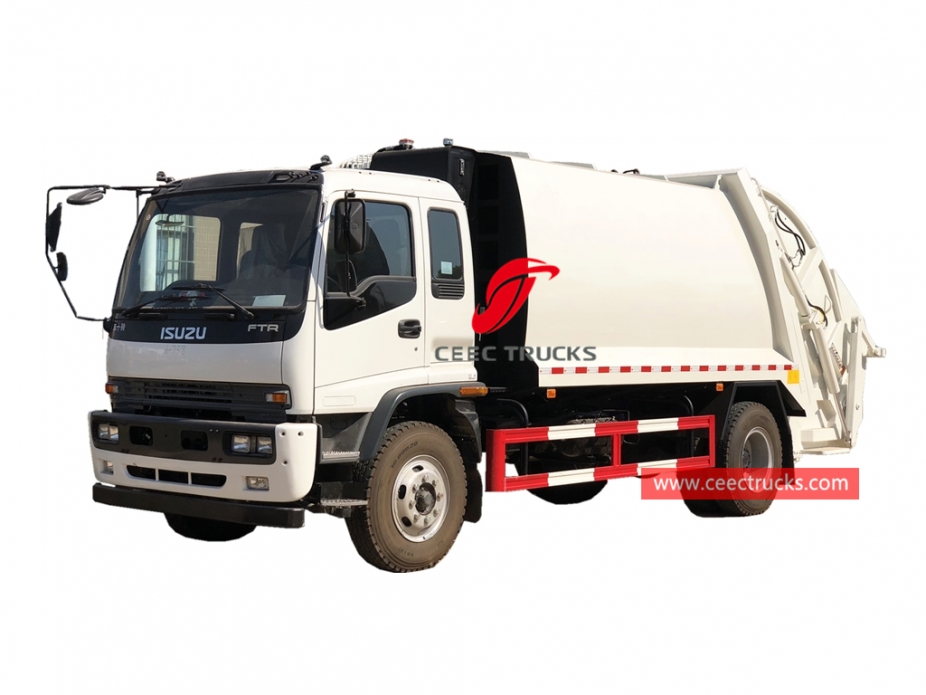 Lori mampatan sampah ISUZU 12CBM