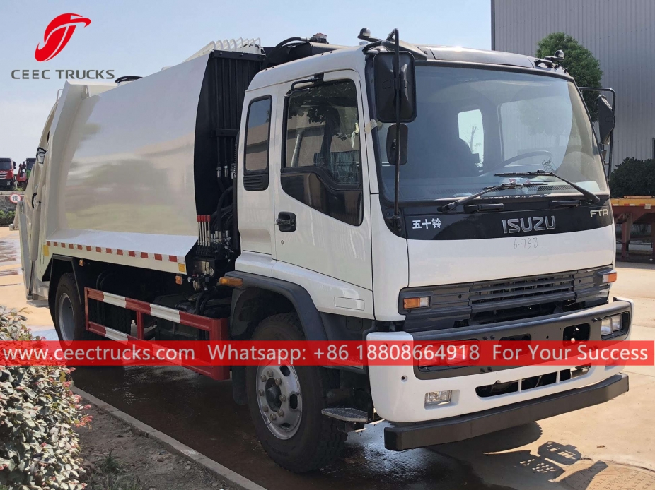 Lori mampatan sampah ISUZU 12CBM