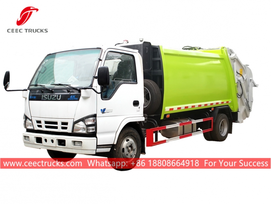 Lori mampatan sampah ISUZU 4*2
