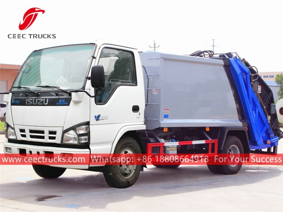 Lori mampatan sampah ISUZU 4*2