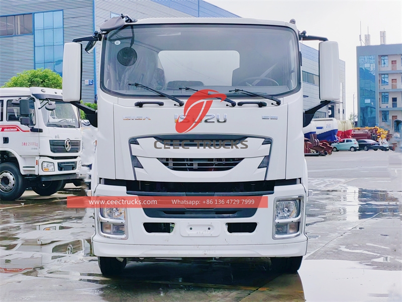 Lori anti-habuk kecekapan tinggi ISUZU GIGA dengan kapasiti besar 16CBM