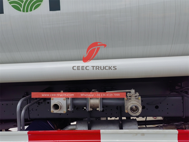 Lori anti-habuk kecekapan tinggi ISUZU GIGA dengan kapasiti besar 16CBM