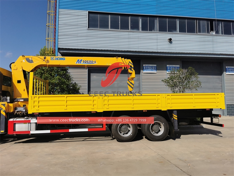 Kren Gunung Lori Sinotruk 6×4 400HP XCMG