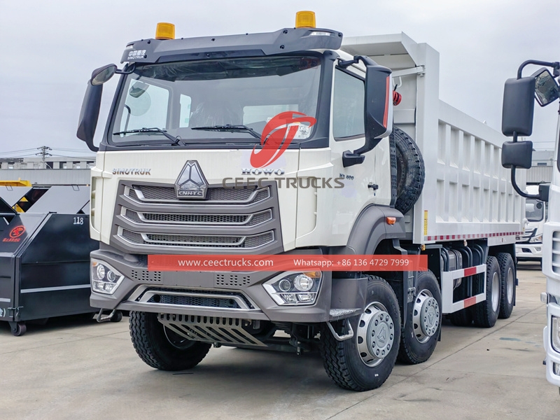 Lori Dump Tipper Sinotruk 8x4 420HP 40 Tan dengan jualan terus dari kilang
