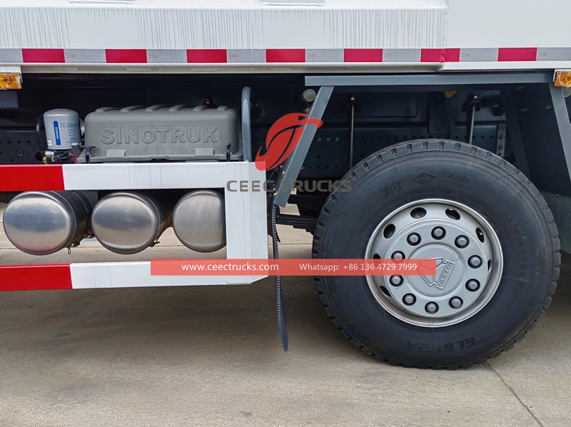 Lori Dump Tipper Sinotruk 8x4 420HP 40 Tan dengan jualan terus dari kilang