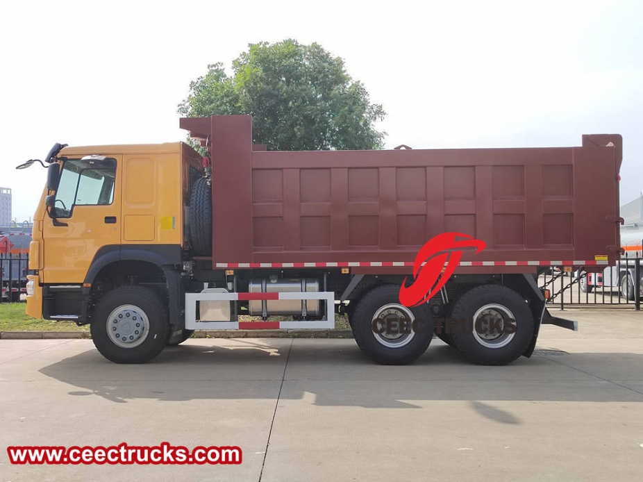 Lori tambang perlombongan Howo 371 Hp