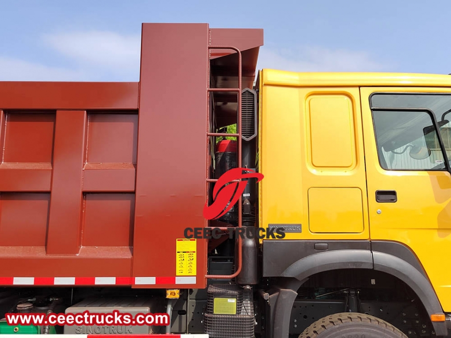Lori tambang perlombongan Howo 371 Hp