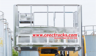 Isuzu 45m mounted aerial work platform truck