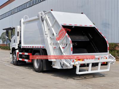 Buy ISUZU 16CBM garbage compactor truck