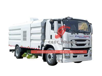ISUZU 205HP middle-duty road sweeper