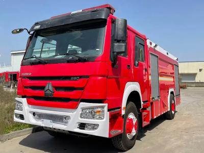 HOWO 4x2 fire water tank lorry