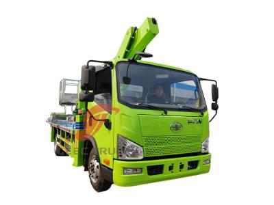 FAW 16 meter aerial platform lift trucks