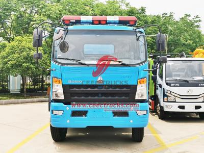 HOWO pumper tanker fire rescue truck