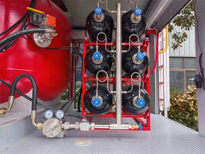 Isuzu  GIGA 4X dry powder fire fighting truck