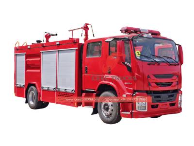 Isuzu  GIGA 4X dry powder fire fighting truck
