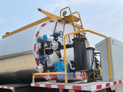 Shacman X3000 road asphalt distributor truck