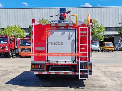 Africa ISUZU city fire rescue truck