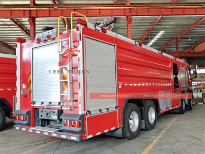 Howo heavy-duty 8x4 city fire fighting truck