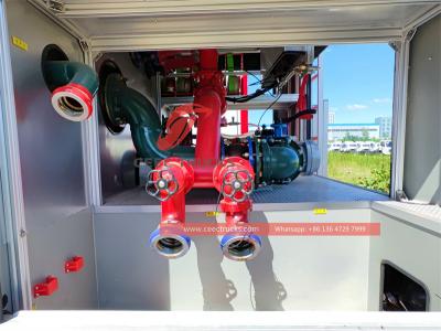 Howo 4x2 city fire rescue truck