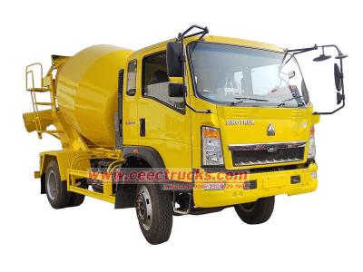Howo RHD concrete mixer truck