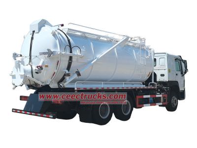 Howo 20 cbm septic tank pump truck