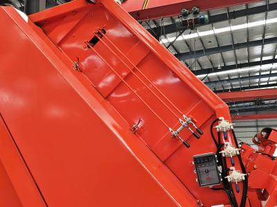 rear loader garbage truck upper body