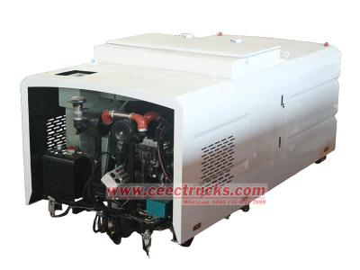 street sweeper truck superstructure