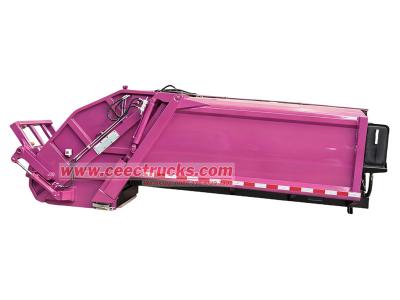 Philippines customer purchased 8cbm rear loader garbage truck body kit