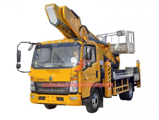 Howo 154HP Aerial Work Platform Truck