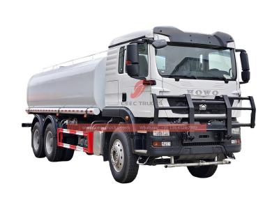 HOWO heavy 6x4 water tanker truck