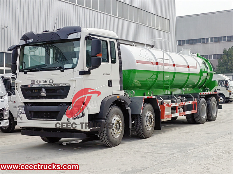 Manual Kecemasan Howo untuk Menyelesaikan Kerosakan Biasa Lori Sedutan Kumbahan